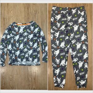 Super Soft Halloween Ghost Boo! Pajama Set, Size S (4-6)
